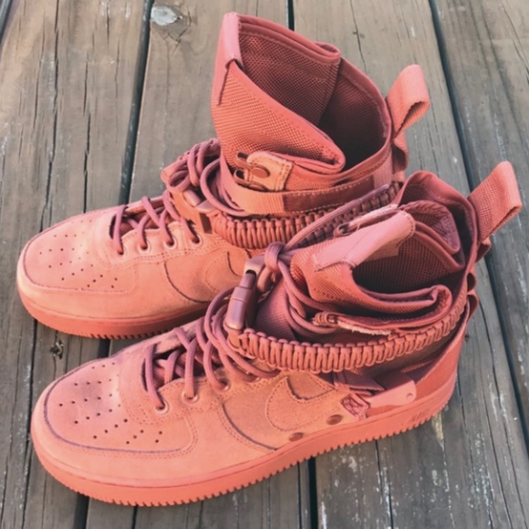 nike sf af1 high pink